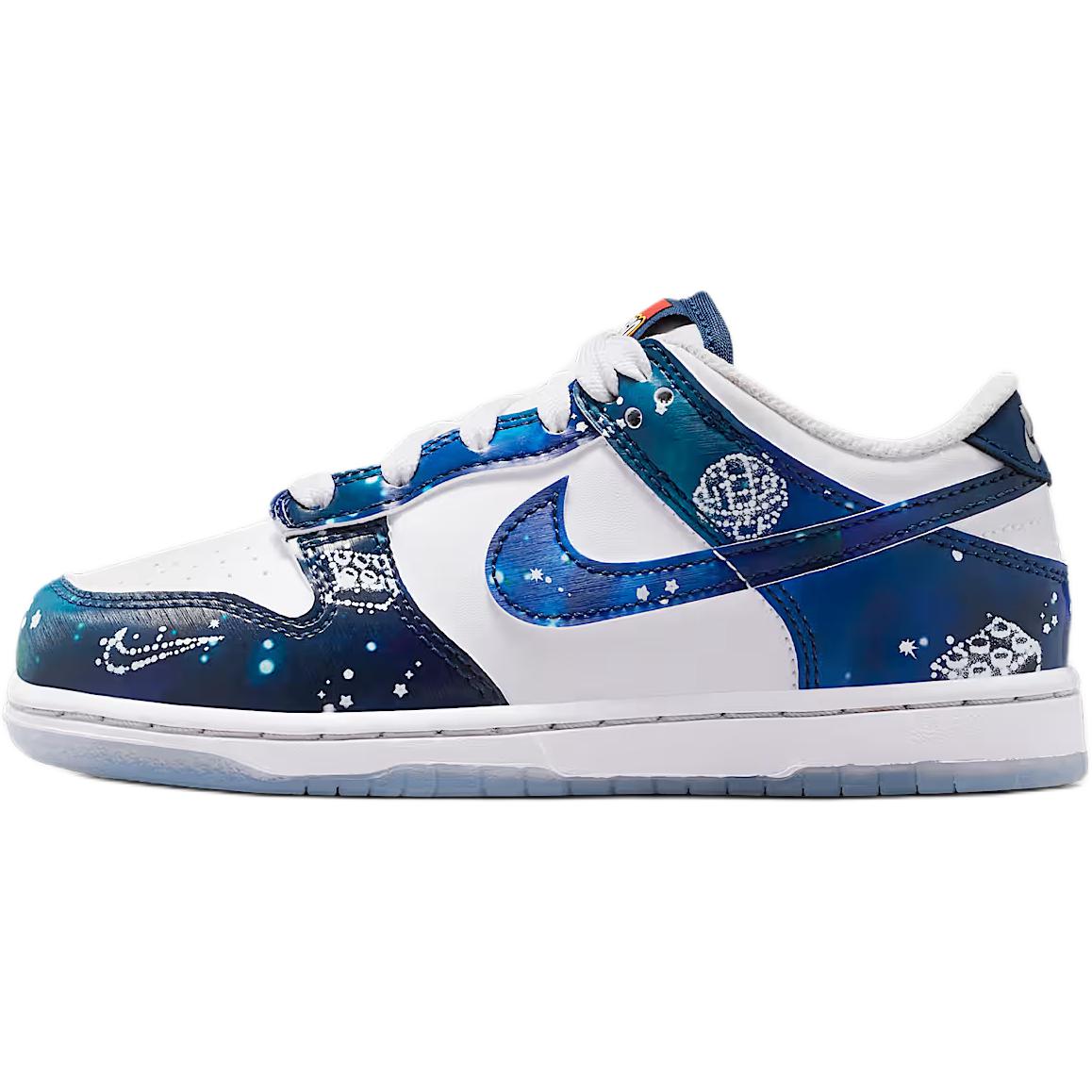 

LEGO x Nike Dunk Low PS Galaxy Детские кроссовки Синий Белый Храбрый-синий IM1447-100 28