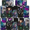 IPhone 16 15 Xiaomi Redmi Note 13 12 11 Pro Max X 9 14 Plus XR Samsung Galaxy A15 S24 S23 Huawei OPPO Kapak Arcanes Anime Oyunu Jinx Vi Telefon Kılıfı