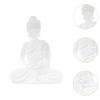 Sedící buddhistická figurka Feng Shui dekorace Meditace Sběratelská socha Socha sedícího Buddhy pro skříň Domácí párty