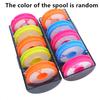 Rainbow Fishing Main Line Box Winding Board High Quality Fishing Box Fishing Tools 4-16 Spindle Silicone Main Spool Color Random