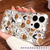 Pumpkin ghost candy is suitable for Apple 16pro mobile phone case 15pro transparent 1413 airbag 12 trend 11