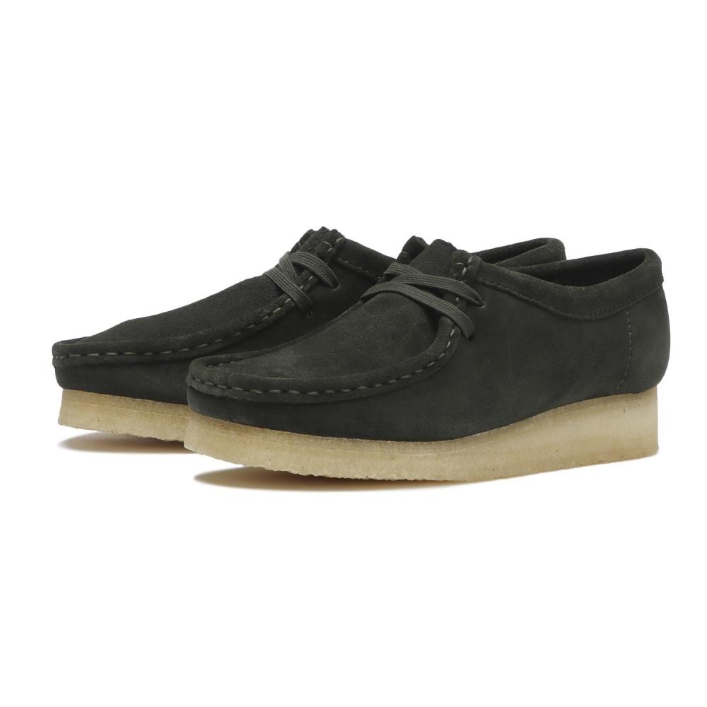ClarkS W S Wallabee. 26179318 foreSt Grn Sde