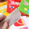 Montessori Peuter Puzzelkaarten Speelgoed Voor Kinderen 2 Jaar Legpuzzel Matching Spel Educatief Speelgoed Cartoon Vorm Cognitieve Training Cadeau