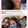 LED Light-Up Party Glasses for Stage Performances and Events