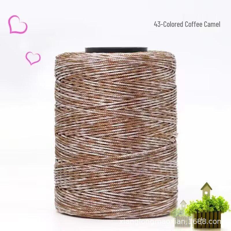 2 Liang 1mm Multi-Color Ice Silk Thread for DIY Handmade Bracelets, Bags & Shoes