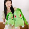 Popular Pokemon Cartoon Plush Toy Chikorita Grass Stuffed Animal Doll Wholesale