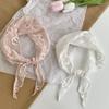Women's Lightweight Lace Scarf Summer Soft Neck Wrap With Compact Foldable Design For Daily Outfits