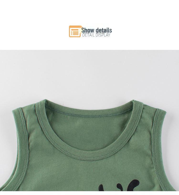 27kids Korean Summer Vest for Boys - New Style Children's Clothing