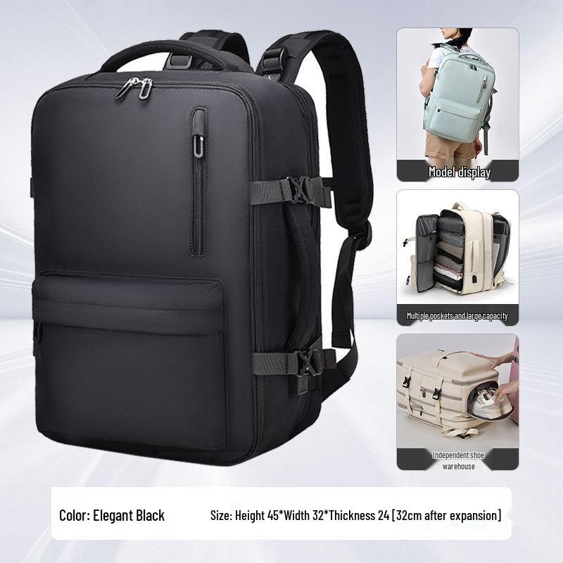 Wasserdichter Unisex-Rucksack mit hoher Kapazität für Reisen, Mode und Pendeln