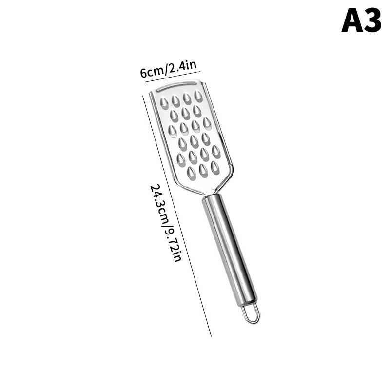Stainless Steel Handheld Cheese Grater Multi-Purposekitchen Food Graters For Chocolate Butter Fruit Vegetable Kitchen Items