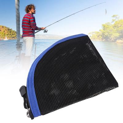 Fly Fishing Leader Cüzdan Siyah File Fly Fishing Leader Cep Tippet Misina Saklama Çantası Tuzlu Su Tatlı Su Balıkçılığı için