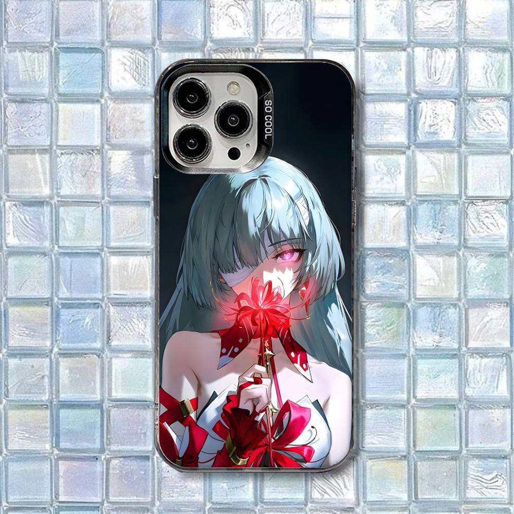 Phrolova Wuthering Waves Phone Case For iPhone 16,15,14,13,12,11,8,7,Pro,Max,Plus,Mini,XS,SE Shockproof Matte Cover