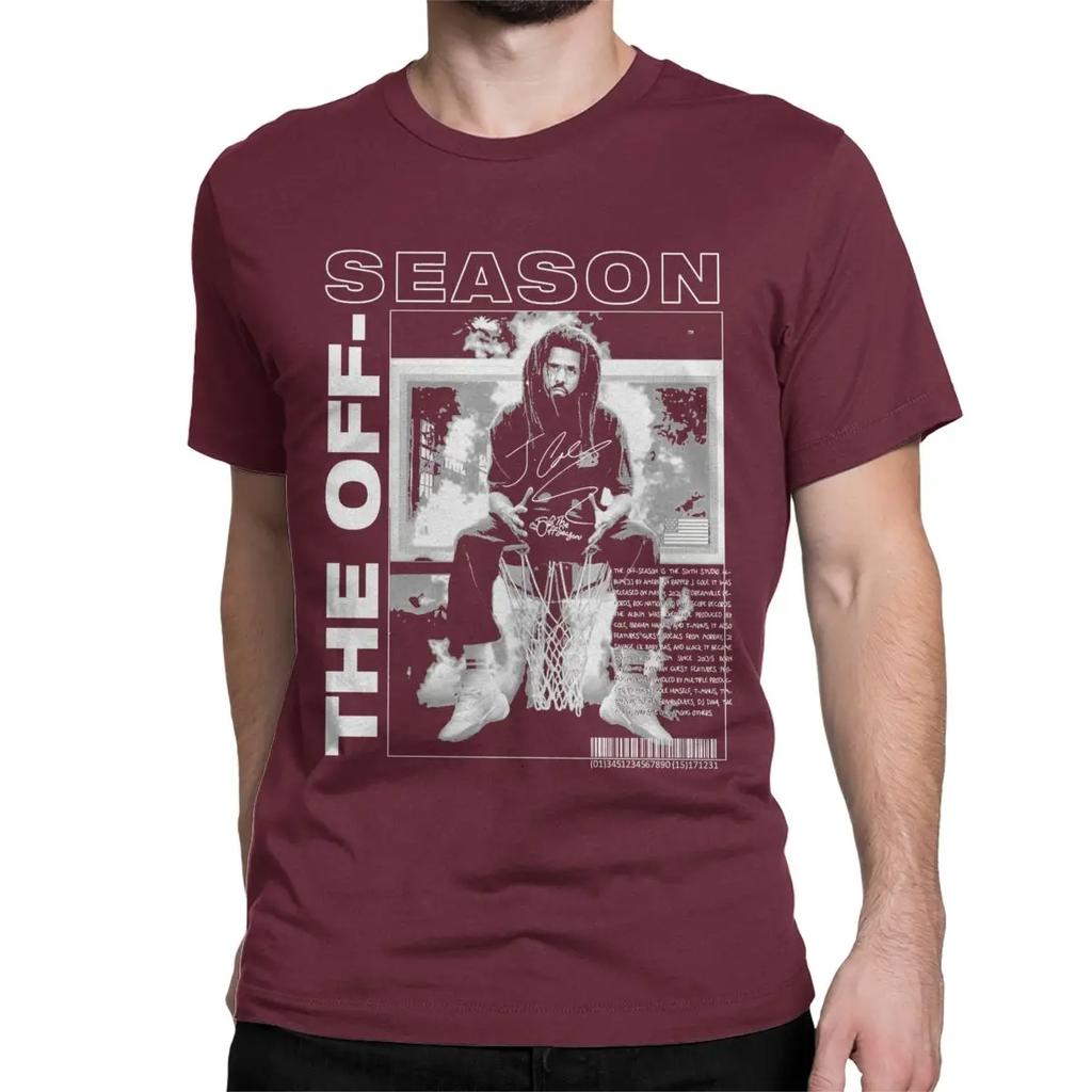 Men Women's 90s Hip Hop Streetwear Rapper Rap Music T Shirt J Cole Cotton Tops Humorous Round Neck Tees Gift Idea T-Shirt