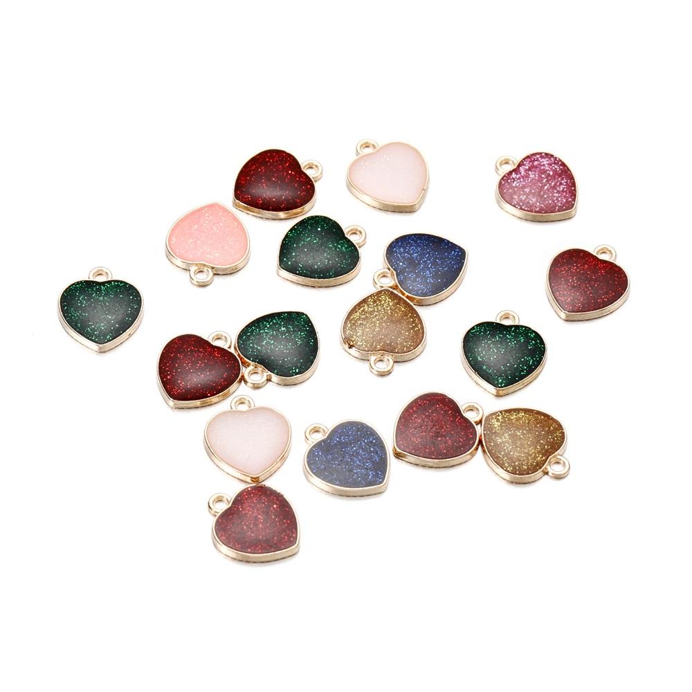 10pcs/bag Mixed Metal Pendant Charms Alloy Necklace Earring Connectors Handmake For DIY Jewelry Making Supplies Accessories