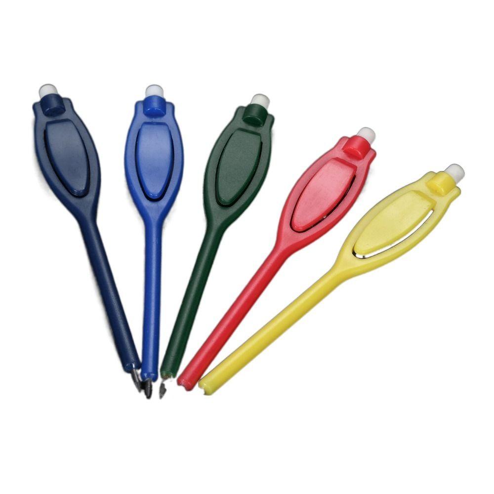 

Спортивная игра с ластиком Красочная пластиковая карточка для игры в гольф Свинцовая ручка для подсчета очков для гольфа с ластиком