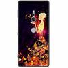 Cute Paint Cover For Sony Xperia XZ3 XZ2  XZ1 XA2 XA1 Ultra Plus Compact Premium Case Black Silicone TPU Coque Shockproof Capa