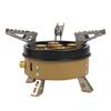 Camping Gas Stove 11000W Windproof Foldable Backpacking Gas Stove with Ignitions