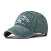 Hat Youth Letter Embroidered Baseball Hat Pure Cotton Sun Hat Visor
