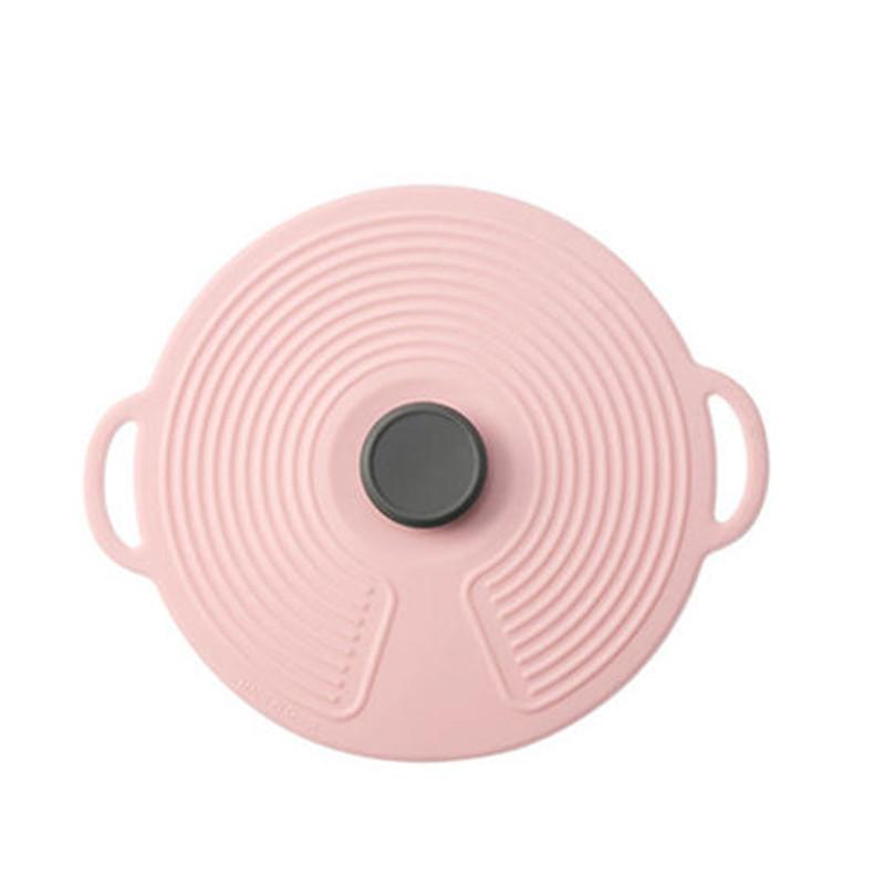 Heat Resistant Microwave Splatter Cover Silicone Preservation Cover Anti Overflow Pot Cover High-temperature Kitchen Tools