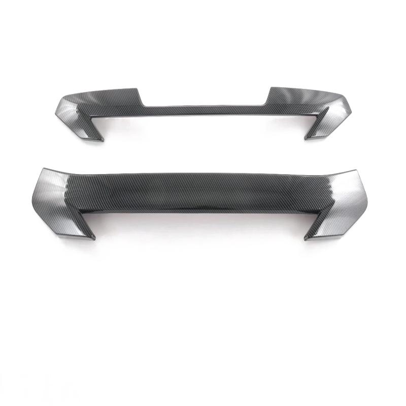 For Isuzu D-MAX DMAX    ABS BLACK Front Grille Grill Hood Decoration Cover front mesh Trim Exterior Accessories
