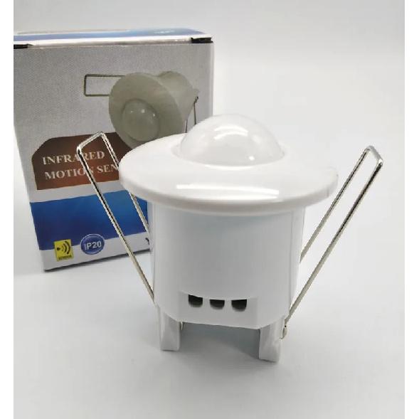 Intelligent Silent Dry Contact 12V-24V Ceiling Mini Embedded Infrared Human Body Motion Sensor Switch  Reed Switch Signal