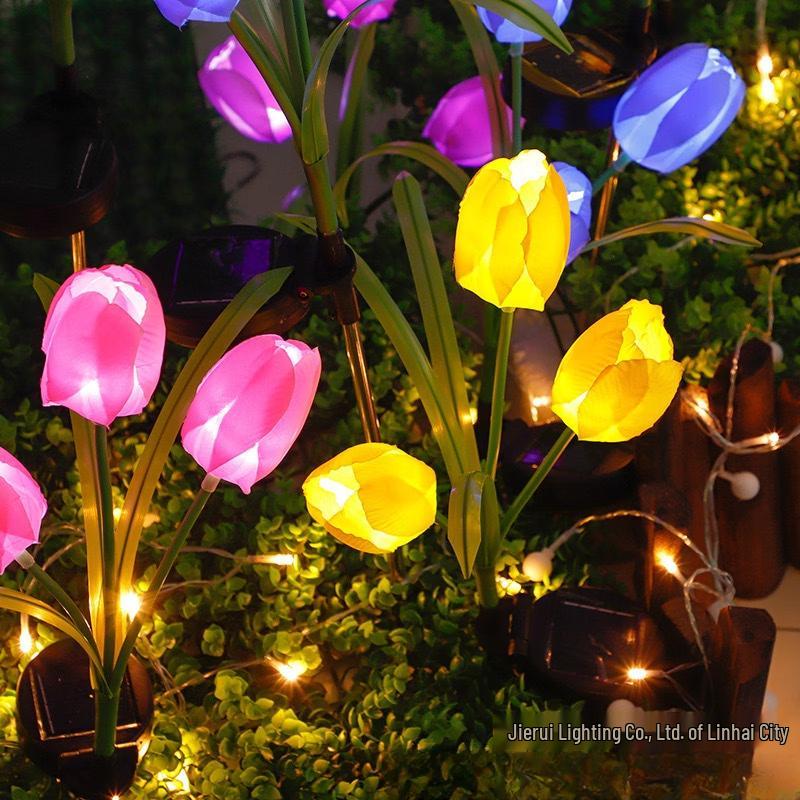 Solar Tulip Garden Light