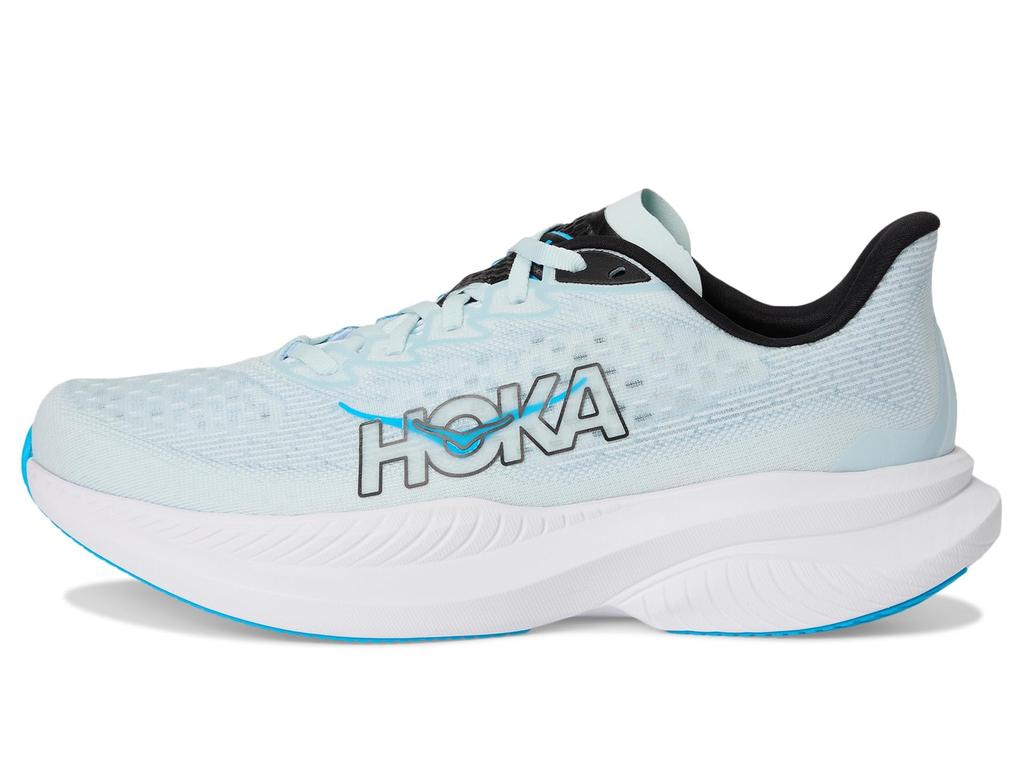HOKA Mach 6 Wide Track Size Pale Blue Women's & Field/Running Shoes, 23.0,