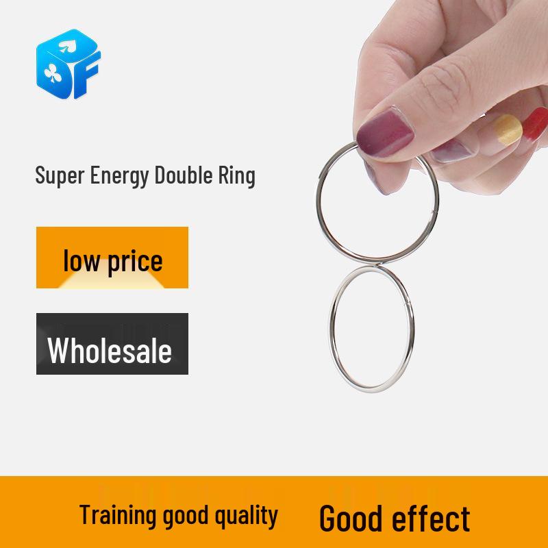 Enchanted Double Ring: Children s Educational Magic Props & Toys