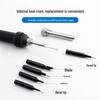 936 Internal Heating Soldering Iron Tip, Constant Temperature, Chrome & Black Diamond, Lead-Free