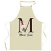 Tablier De Cuisine - Marie-Josèphe Lettre - Impression Bretonne - Coton Résistant - Made In France