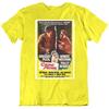 Cape Fear 1962 Filme de Terror Poster para Fãs Camiseta Preta Camiseta Unissex