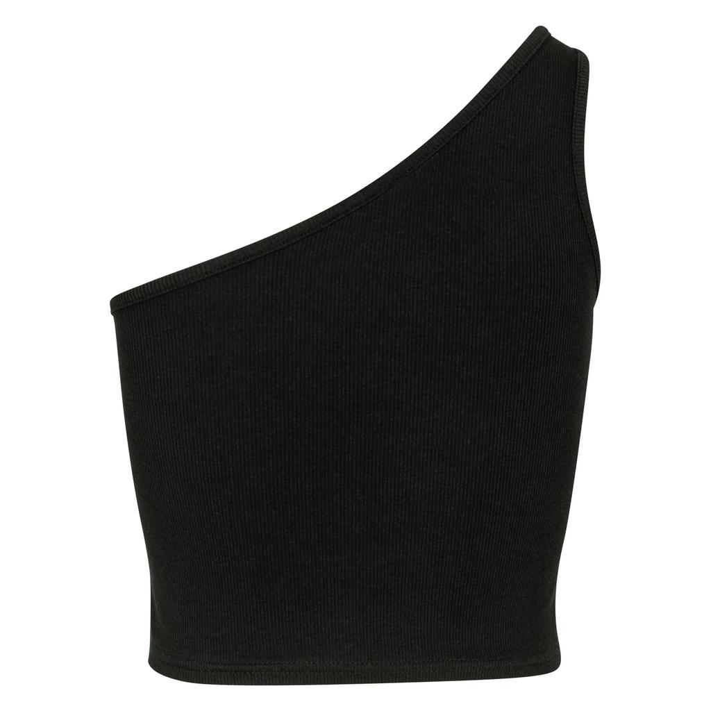 Urban Classics Damen Asymmetrisches Cropped Top