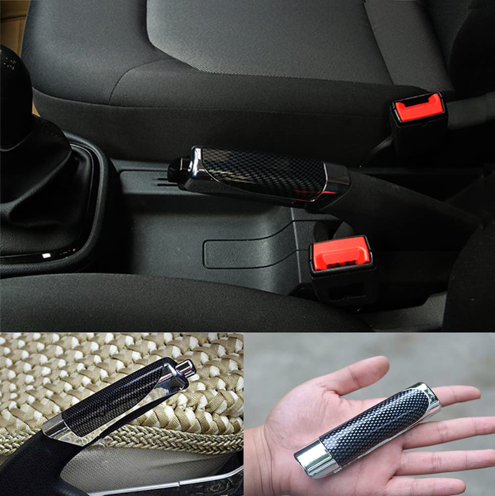 YFFSFDC Brake Universal Fit for Various Parking Brake Car Interior Car Accessories Fiber Cover, Vehicles, High-Quality, Premium, Protection, Parts,