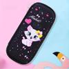 Bafini Waterproof Cartoon Pencil Case for Girls - Creative Stationery Bag for Kindergarten & Elementary Students