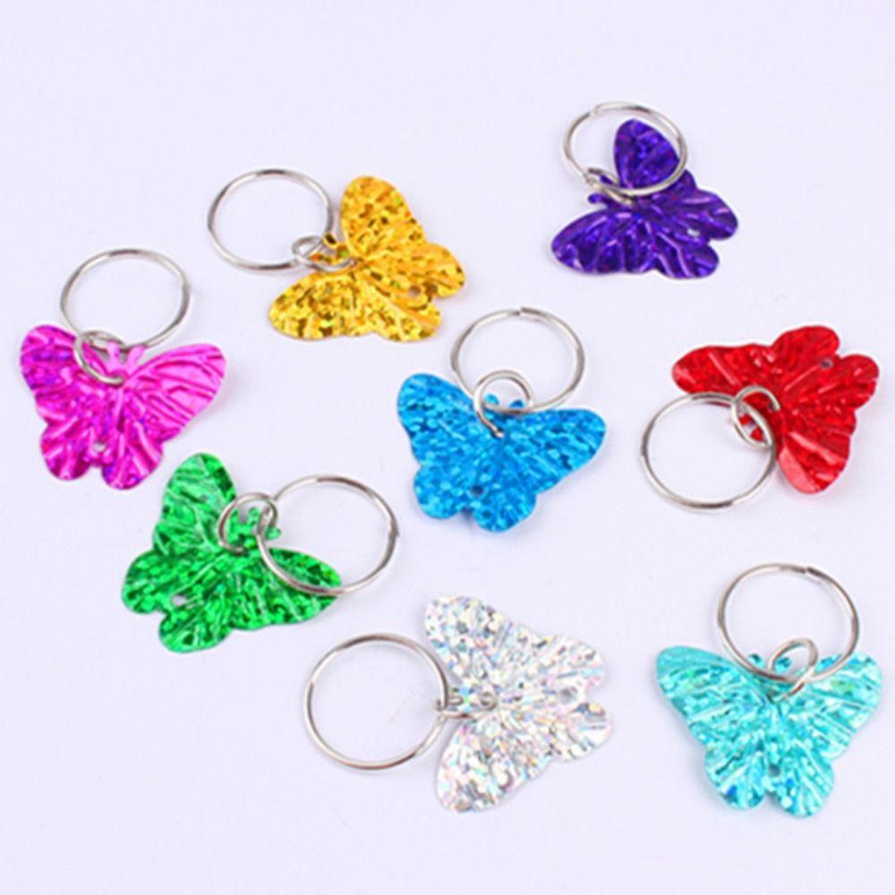 

30 шт./компл. Пластиковые плетеные декоративные резинки для волос, блестящие бусины для дредов в африканском стиле