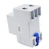 Practical Energy Meter Embedded End Cover A A DDS Energy Meter LCD Digital Display No Reset Button Plastic White