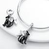 Real Copper Cool Black Series Charm Fit Original Pandora Bracelet Bangle Diy Jewelry Making Gift