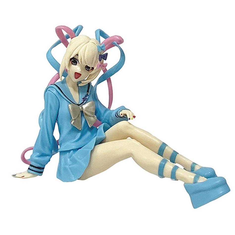 13CM Anime NEEDY GIRL OVERDOSE Small Seat Series Figure KAnge Animation Model Toy Gift Collection Decoration Ornaments