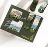 Creative Magnetic Bookmarks Beautiful Landscape Book Pages Marker Students Back To School Supplies Aesthetic Stationery Gifts