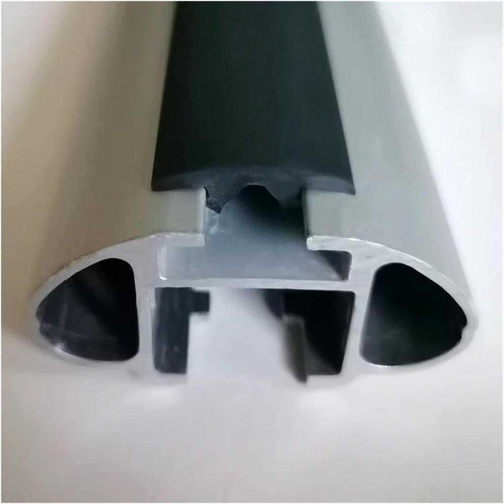 Universal The Car Roof Rack Crossbar Sealing Rubber Strip Reduce Wind Resistance and Noise Used Compatible with