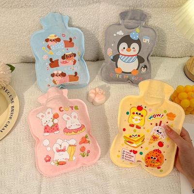 PVC Cartoon Heißwasserflasche: Plüsch-Mini-Handwärmer mit Wassereinspritzung