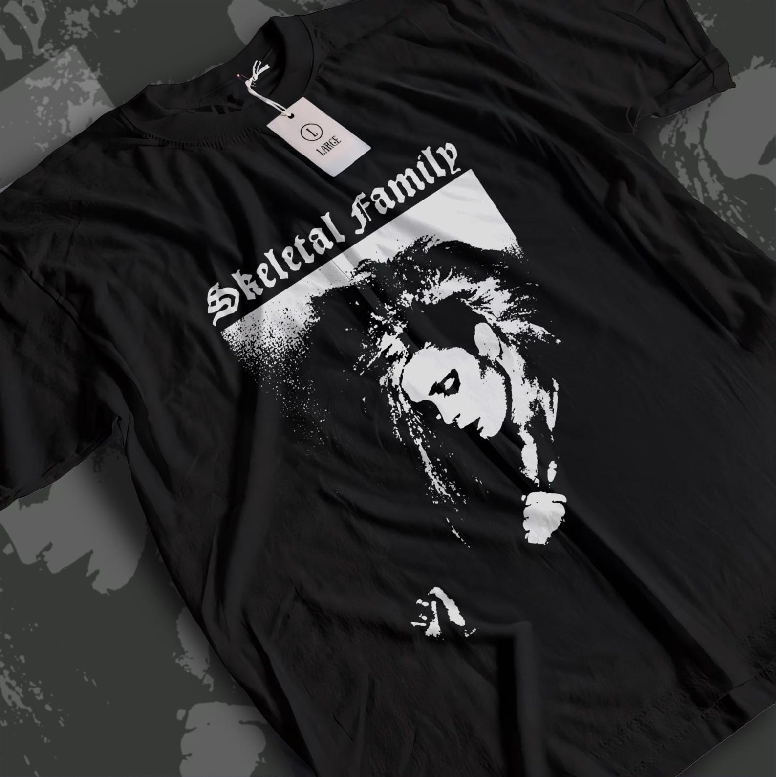 Skeletal Family T-Shirt - Gothic Rock & Post-Punk Band Tee - Anne-Marie Hurst 80s Goth Shirt - Unisex S to 5XL 4XL