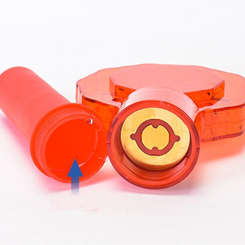 Red Plum Blossom Warning Light Handheld LED Strobe Light Emergency Flashing Light  Engineering