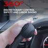 Car Turning Steering Wheel Booster Spinner Knob 360 Degree Rotation Metal Bearing Power Handle Ball Shaped Helper Hand