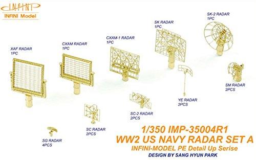 Infinimodel 1/350 WWII US Navy Radar Plastic Model