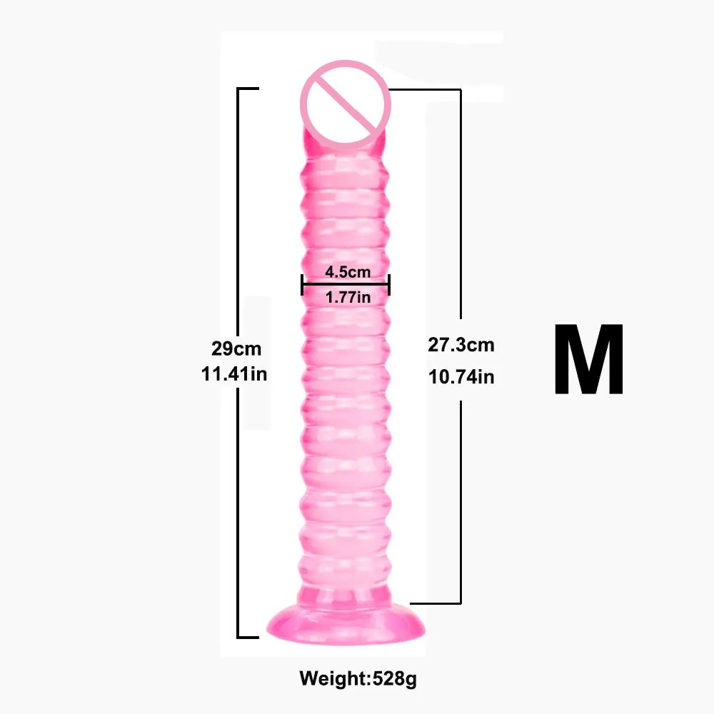 Adult Supplies Sex Toy Realistic Dildos Lifelike Flexible Dildo With Suction Cup For hands-free Play Adult Sex Toys For Men
