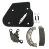 Jog ZR Z2 Remote Jog Front and Rear Brake Air NGK Spark Plug Consumable Replacement Kit 5SW1-8 Pads, Shoes, Filter, BPR7HS, A-BPK-404-RS222