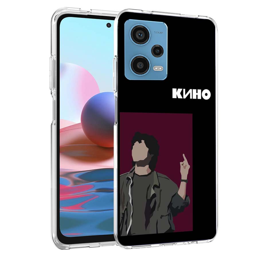 Viktor Tsoi Phone Case For Redmi Note 13 12 14 15 Pro Plus 13R 11 11T 11E 11S 10 Pro 10S 9 9S Cover Cell Clear TPU Capa Cases Sh
