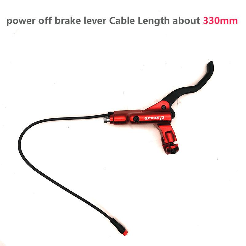 Zoom H875E MTB Hycline Ebike Hydraulischer Scheibenbremssattel 2-Kolben Power-Off Elektrofahrrad 160mm/180mm Rotoren Montageadapter