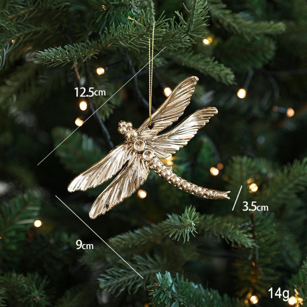 Plastic Angel Xmas Pendants Snowflake Christmas Tree Ornaments for Home